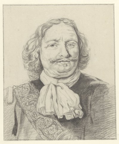 Ritratto di Egbert Meussen Kortenaer da Albertus Brondgeest