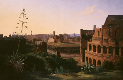 Veduta del Colosseo a Roma da Albijn Van den Abeele