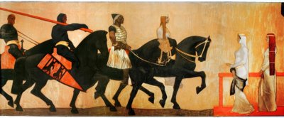 Ingresso del re Etzel da Albin Egger Lienz