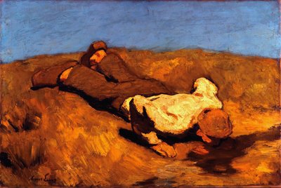Ragazzo alla sorgente La sorgente, 1923 da Albin Egger Lienz