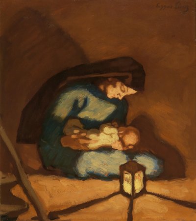Madonna, c. 1922 da Albin Egger Lienz
