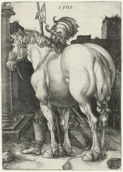 Il grande cavallo da Albrecht (after) Durer or Duerer