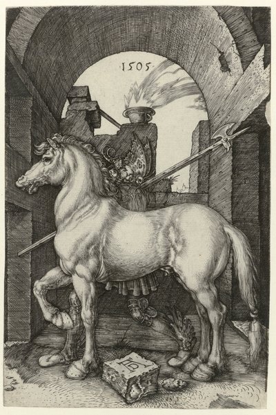 Il piccolo cavallo da Albrecht (after) Durer or Duerer