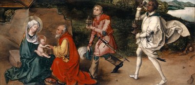 Adorazione dei Magi, c.1492-94 da Albrecht (attr. to) Durer or Duerer