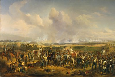 La battaglia di Szreg del 5 agosto 1849, 1853 da Albrecht Adam