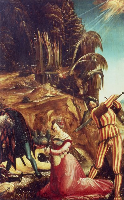 Decapitazione di Santa Caterina, c.1505-10 da Albrecht Altdorfer