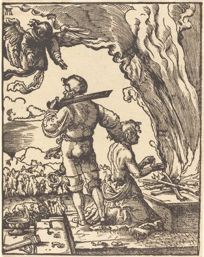 Il sacrificio di Abramo da Albrecht Altdorfer