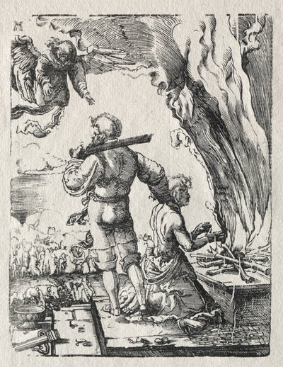 Il sacrificio di Abramo da Albrecht Altdorfer