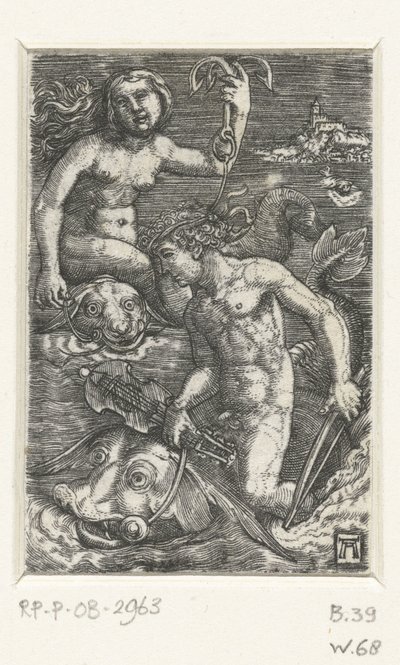 Arione e una Nereide da Albrecht Altdorfer