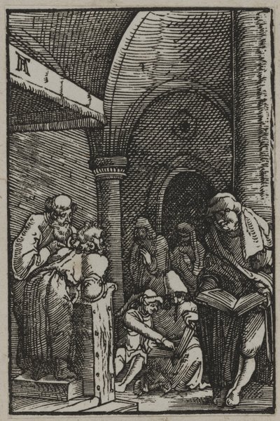 Cristo tra i Dottori, c.1515 da Albrecht Altdorfer
