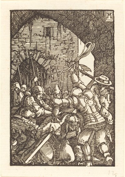 Cristo che porta la croce da Albrecht Altdorfer