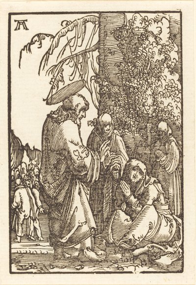 Cristo che si congeda da Maria prima della Passione da Albrecht Altdorfer