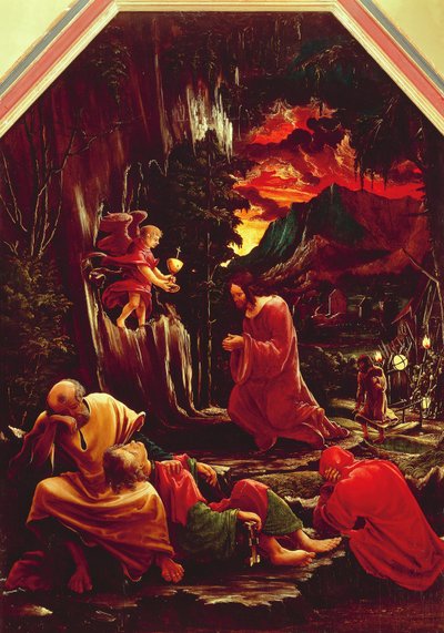 Cristo sul Monte degli Ulivi da Albrecht Altdorfer