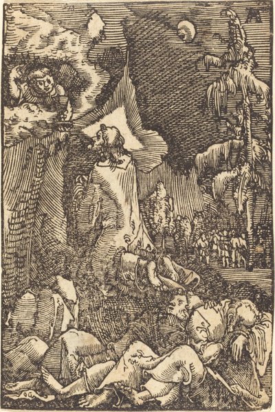 Cristo sul Monte degli Ulivi da Albrecht Altdorfer