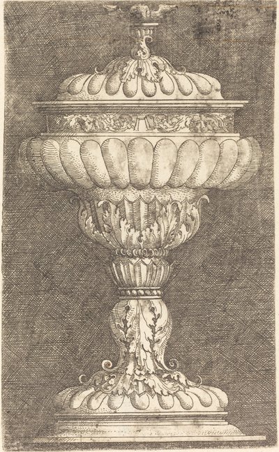 Calice Coperto con Sfera Alata da Albrecht Altdorfer