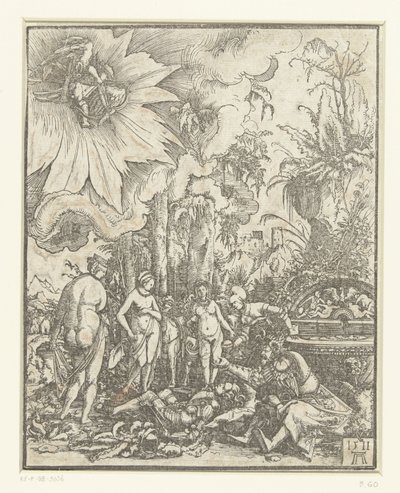 Il sogno di Paride da Albrecht Altdorfer