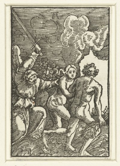 Espulsione dal Paradiso da Albrecht Altdorfer