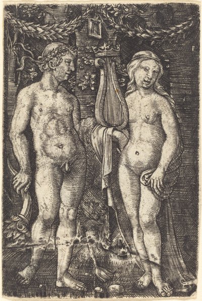 Ercole e una musa da Albrecht Altdorfer