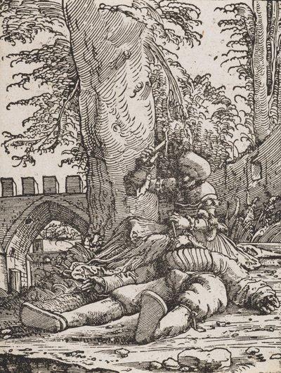 Jael uccide Sisera, c.1523 da Albrecht Altdorfer