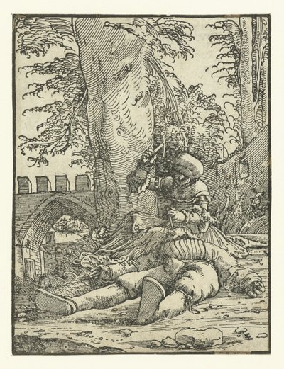 Jael uccide Sisera da Albrecht Altdorfer