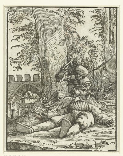 Jael uccide Sisera da Albrecht Altdorfer