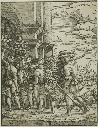 Giosuè e Caleb da Albrecht Altdorfer