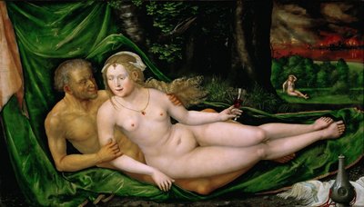 Lot e le sue figlie, 1537 da Albrecht Altdorfer
