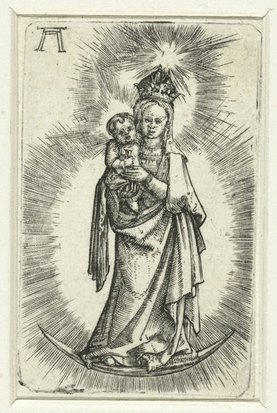 Madonna sulla falce di luna da Albrecht Altdorfer