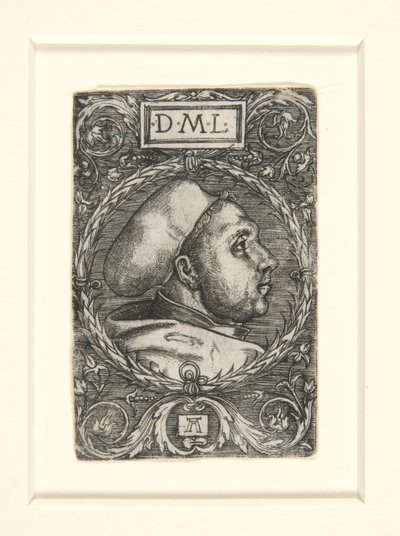 Martin Lutero, 1521 da Albrecht Altdorfer