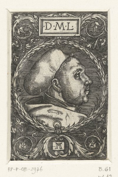 Ritratto di Martin Lutero da Albrecht Altdorfer
