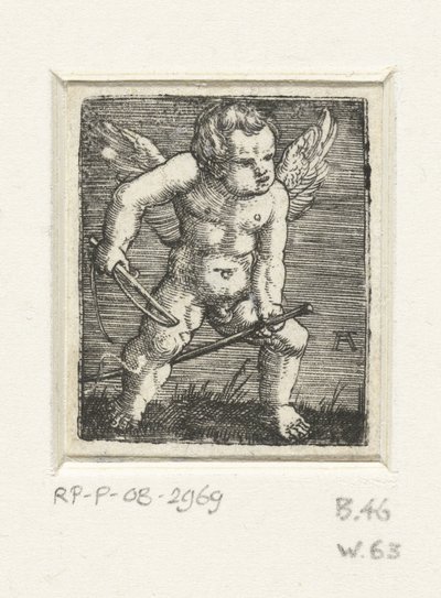 Putto con un cavalluccio da Albrecht Altdorfer