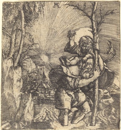 San Cristoforo da Albrecht Altdorfer