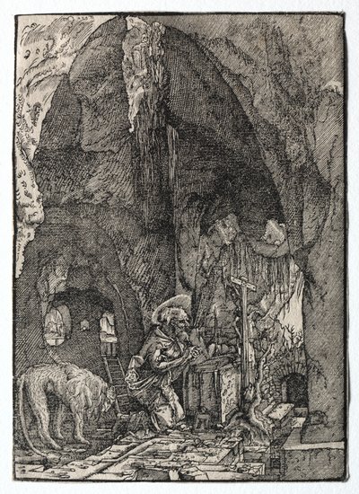 San Girolamo nella grotta da Albrecht Altdorfer