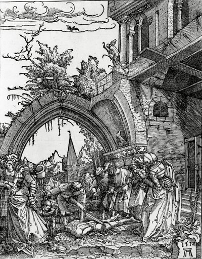 La Decapitazione di San Giovanni Battista da Albrecht Altdorfer