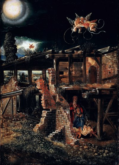 La nascita di Cristo da Albrecht Altdorfer