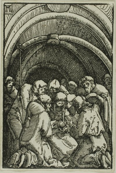 La morte della Vergine, da La caduta e la redenzione dell