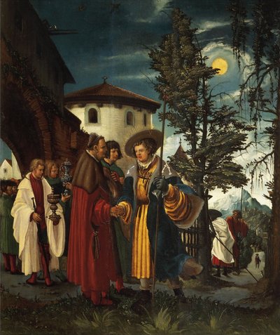 La partenza di San Floriano da Albrecht Altdorfer