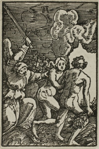 La cacciata dal Paradiso, da La caduta e la redenzione dell