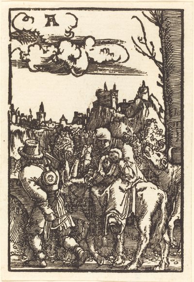 La fuga in Egitto da Albrecht Altdorfer