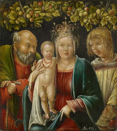 La Sacra Famiglia con Sant