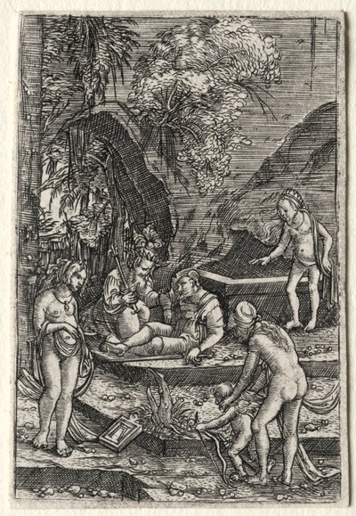 Il giudizio di Paride da Albrecht Altdorfer