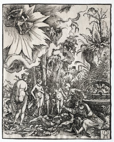 Il giudizio di Paride da Albrecht Altdorfer