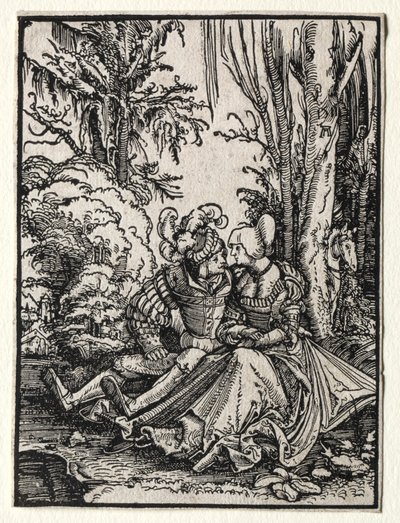 Gli amanti da Albrecht Altdorfer