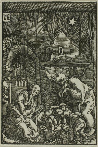 La natività, da La caduta e la redenzione dell