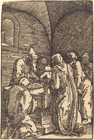 La presentazione di Cristo al Tempio da Albrecht Altdorfer