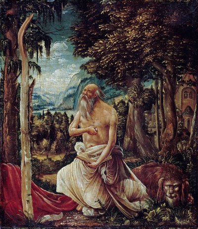 San Girolamo penitente, 1507 da Albrecht Altdorfer