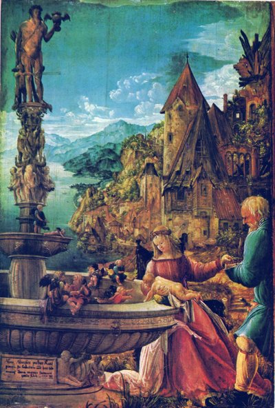 Il Riposo durante la Fuga in Egitto da Albrecht Altdorfer