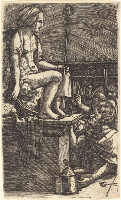 La cortigiana romana (La vendetta del mago Virgilio) da Albrecht Altdorfer