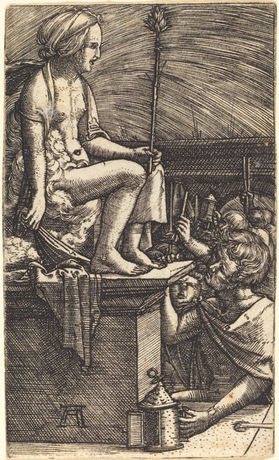 La cortigiana romana (La vendetta del mago Virgilio) da Albrecht Altdorfer