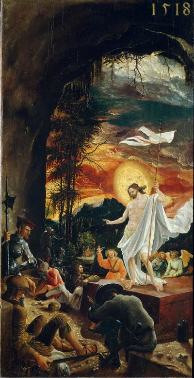La resurrezione di Cristo da Albrecht Altdorfer